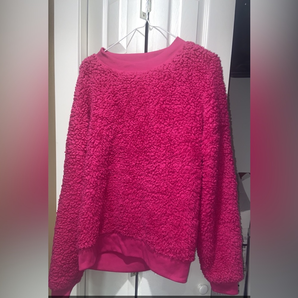 Fleece crewneck